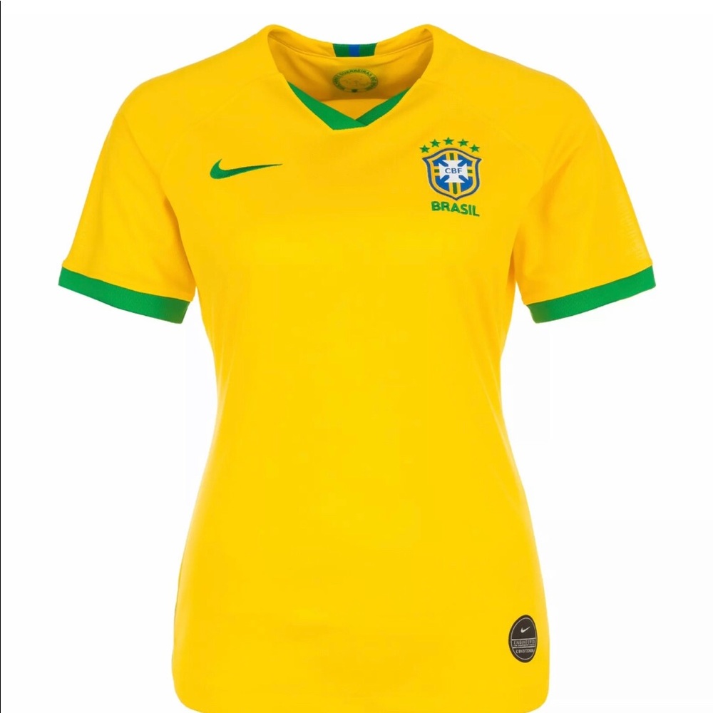 Nike Brazil World Cup 2019 Women Soccer Yellow